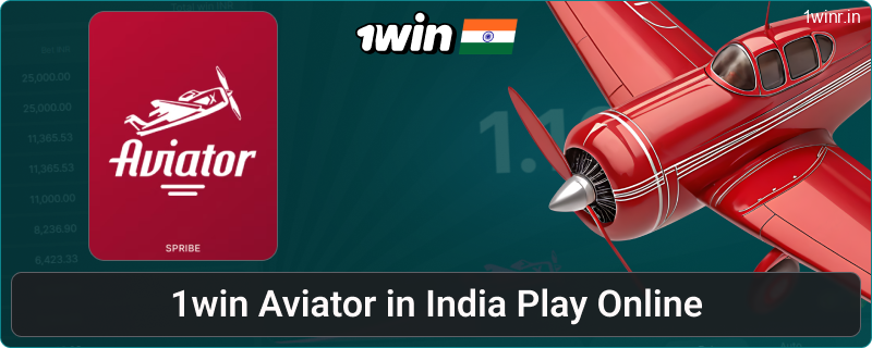 Official crash game Aviator at 1win India