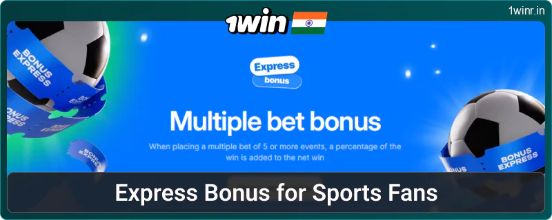 Multiple Bet Bonus at 1win India
