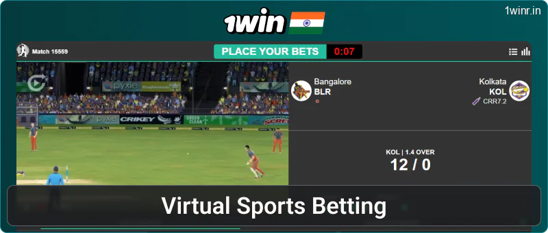 Bet on Virtual Games on 1Win India